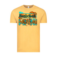 Vintage Mustard basketball mini with leopard Vintage Tee - Zillion Design Studio