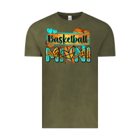 Vintage Olive basketball mini with leopard Vintage Tee - Zillion Design Studio