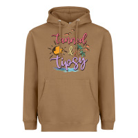 Toasted Coconut tanned and tipsy Heavyweight Hoodie - MaliasSmallBusiness