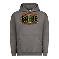 Pigment Tornado Camouflage Patterned Babe Tried Urban Hoodie - Bettercallsaul