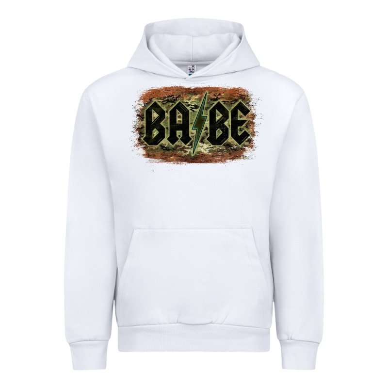Camouflage Patterned Babe Tried Urban Hoodie by Bettercallsaul | Teevron