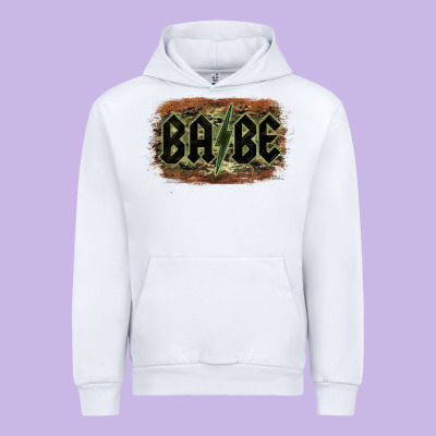 Camouflage Patterned Babe Tried Urban Hoodie Designed By Bettercallsaul