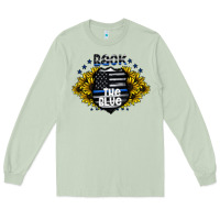 Matcha back the blue Long Sleeve Tee - CowhideDigitalArt
