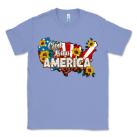 Colony Blue god bless america Classic Tee - HRA Design Shop