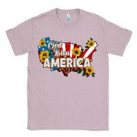 Lilac god bless america Classic Tee - HRA Design Shop