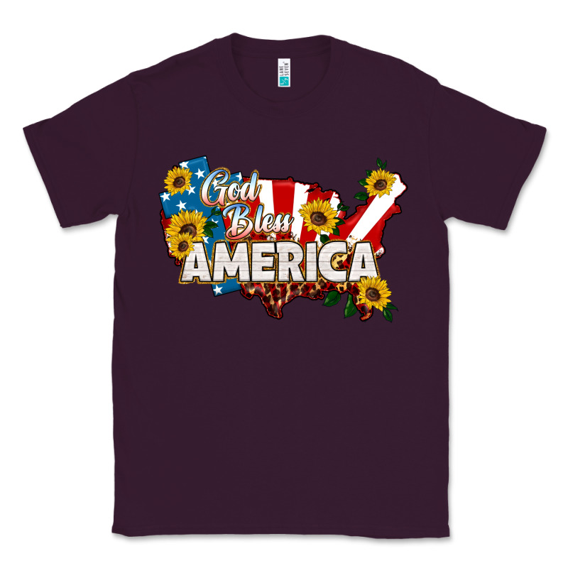 God Bless America Classic Tee by HRA Design Shop | Teevron