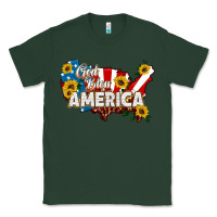 Sports Green god bless america Classic Tee - HRA Design Shop