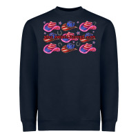 Navy make america western again Heavyweight Sweatshirt - texasbilliewilder
