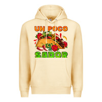 Pina Colada un poco sabor with taco and pepper Premium Hoodie - AdoDesignShop