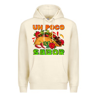 Sandshell un poco sabor with taco and pepper Premium Hoodie - AdoDesignShop