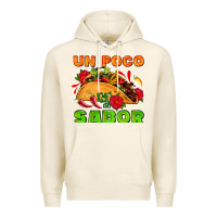 Tofu un poco sabor with taco and pepper Premium Hoodie - AdoDesignShop