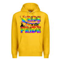 Lemon Western LGBTQ+ Ride With Pride Premium Hoodie - BundleAndBundleShop