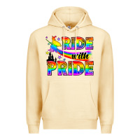 Pina Colada Western LGBTQ+ Ride With Pride Premium Hoodie - BundleAndBundleShop