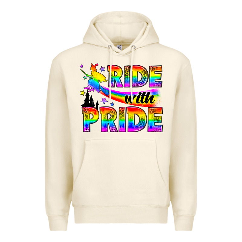 Western Lgbtq+ Ride With Pride Premium Hoodie by BundleAndBundleShop | Teevron