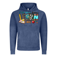 Vintage Denim y'all gonna learn today Vintage Hoodie - Zillion Design Studio