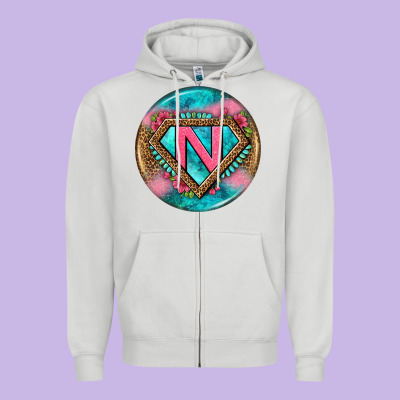 Nurse Round Earrings 4 Zipper Hoodie Designed By Bundleandbundleshop