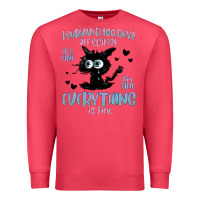Cardinal i survived 100 days of school cat Premium Sweatshirt - MaliasSmallBusiness
