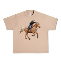 Burro horse body with cowgirl Urban Heavy Tee - RanaPortraitStore