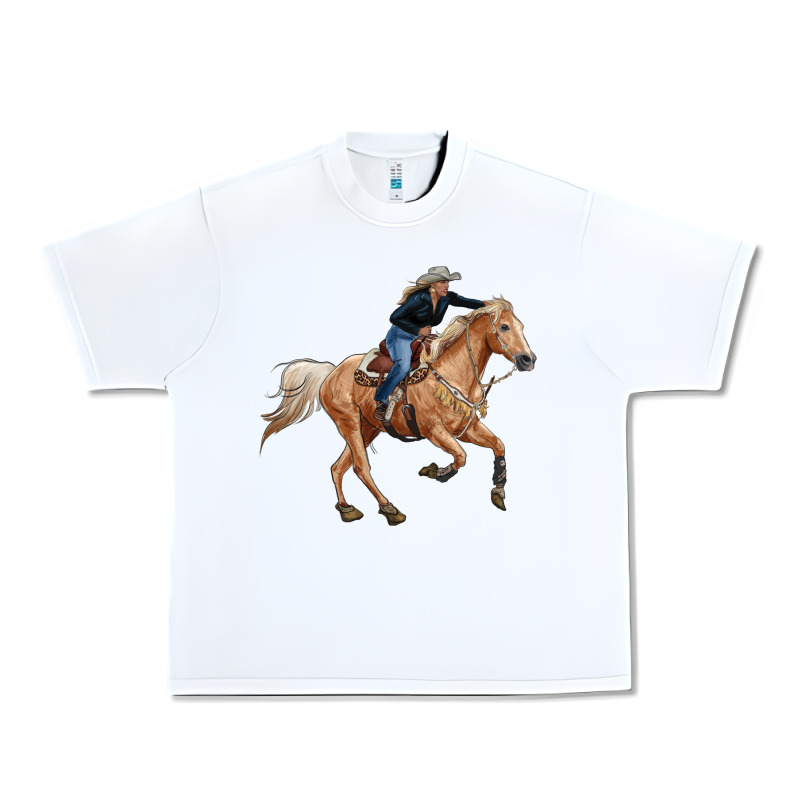 Horse Body With Cowgirl Urban Heavy Tee by RanaPortraitStore | Teevron