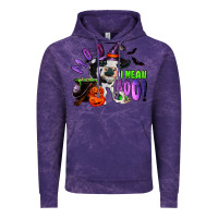 Cloud Purple Moo I Mean Boo Baby Cow Vintage Hoodie - RanaPortraitStore