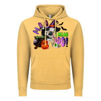 Vintage Mustard Moo I Mean Boo Baby Cow Vintage Hoodie - RanaPortraitStore