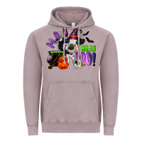 Vintage Zinc Moo I Mean Boo Baby Cow Vintage Hoodie - RanaPortraitStore