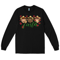 Black fiesta mexico gnome Long Sleeve Tee - HRA Design Shop