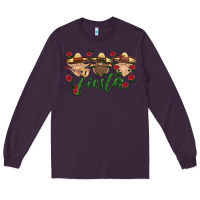 Plum fiesta mexico gnome Long Sleeve Tee - HRA Design Shop