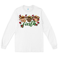 White fiesta mexico gnome Long Sleeve Tee - HRA Design Shop