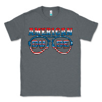 Charcoal Heather american dude Classic Tee - HRA Design Shop