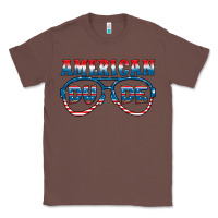 Chestnut american dude Classic Tee - HRA Design Shop