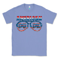 Colony Blue american dude Classic Tee - HRA Design Shop