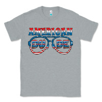 Heather Grey american dude Classic Tee - HRA Design Shop