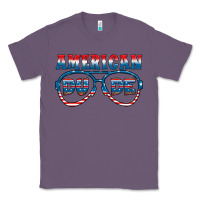 Lavender american dude Classic Tee - HRA Design Shop