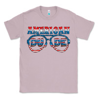 Lilac american dude Classic Tee - HRA Design Shop