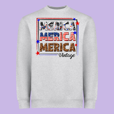 Heavyweight Sweatshirt merica merica merica vintage