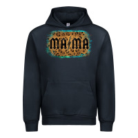 Navy Leopard Patterned Mama Tried Urban Hoodie - Bettercallsaul