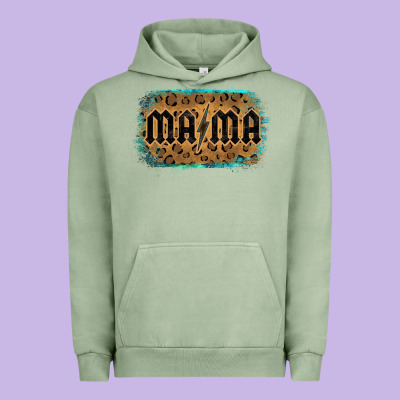 Leopard Patterned Mama Tried Urban Hoodie Designed By Bettercallsaul