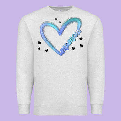 Mamaw Premium Sweatshirt Designed By Maliassmallbusiness