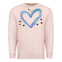 Pale Pink mamaw Premium Sweatshirt - MaliasSmallBusiness