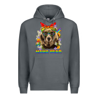 Rock Mama Bear Pride LGBTQ+ Premium Hoodie - BundleAndBundleShop