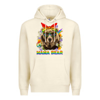 Sandshell Mama Bear Pride LGBTQ+ Premium Hoodie - BundleAndBundleShop
