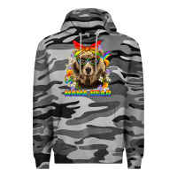 Slate Camo Mama Bear Pride LGBTQ+ Premium Hoodie - BundleAndBundleShop