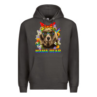 Smoke Mama Bear Pride LGBTQ+ Premium Hoodie - BundleAndBundleShop