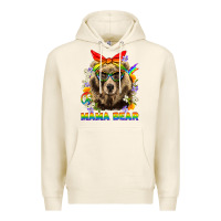 Tofu Mama Bear Pride LGBTQ+ Premium Hoodie - BundleAndBundleShop