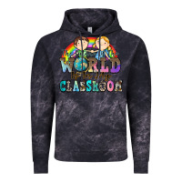 Cloud Black the future of the world is in my classroom Vintage Hoodie - Zillion Design Studio