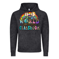 Vintage Black the future of the world is in my classroom Vintage Hoodie - Zillion Design Studio