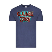 Vintage Denim game day football Vintage Tee - BarkalooDesign