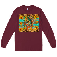 Burgundy free spirit Long Sleeve Tee - HRA Design Shop