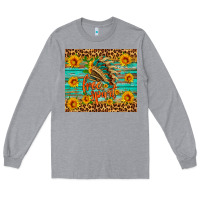 Heather Grey free spirit Long Sleeve Tee - HRA Design Shop